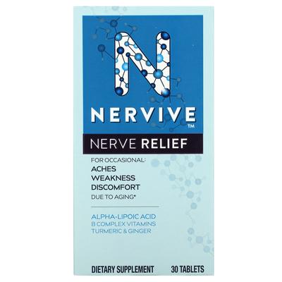 Nervive, alívio dos nervos, 30 comprimidos