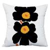 Simple Flower Pattern Pillowcase Dormitory Decoration Office Living Room Sofa Home Pillowcase