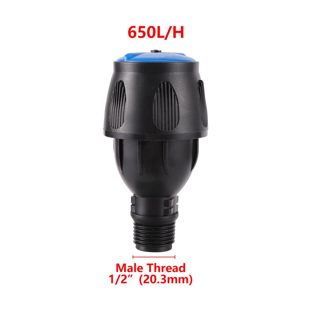 Garden Automatic Rotating Sprinklers 1/2" Female Thread Stainless Steel Tripods Lawn Orchard Irrigation Nozzles 350/550/650 L/H