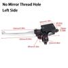 22MM M8 / M10 Motorcycle Upper Front Brake Clutch Master Cylinder CNC Clutch Pump Reservoir Pump Lever Left Right Fit for HondaGood Product