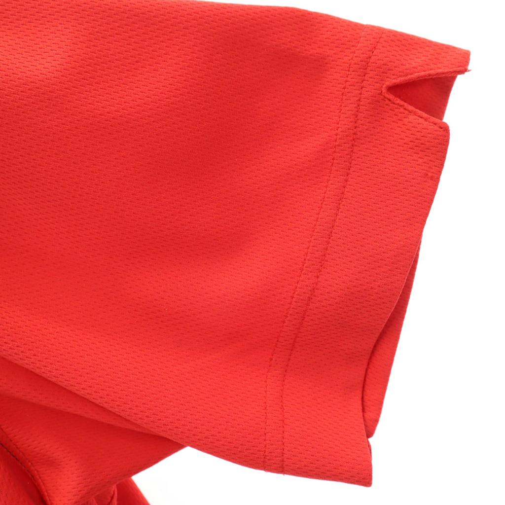 Adidas Golf Short Sleeve Button Down Shirt O Red Men's Used