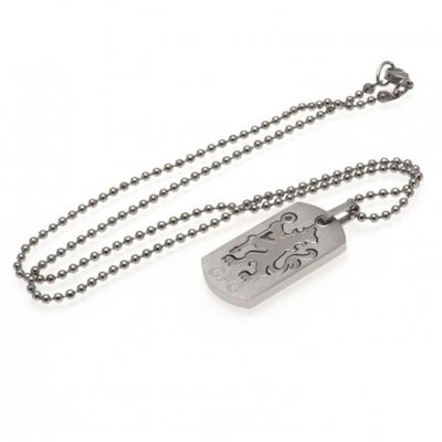 Unisex Adults Dog Tag And Chain