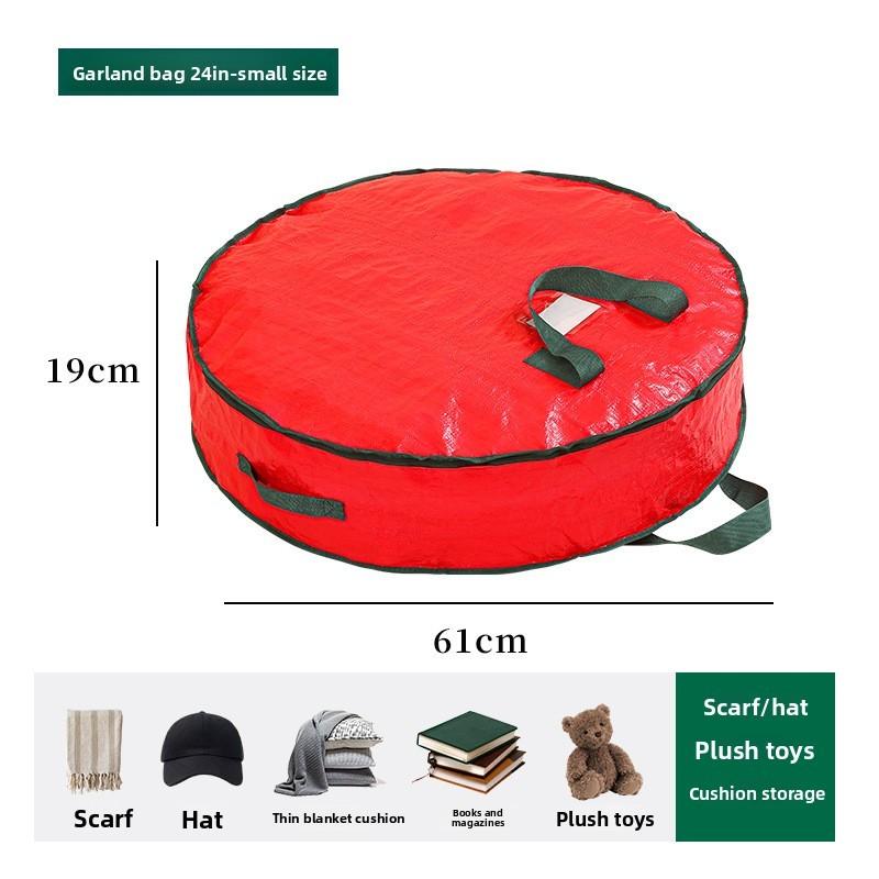 Christmas Storage Bag With Drawstring For Living Room Decor And Holiday Organizer