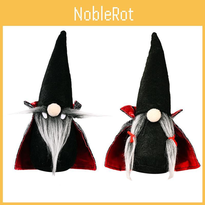 Handmade Halloween Gnome Doll Vampire Plush Decoration For Festive Holiday Cheer
