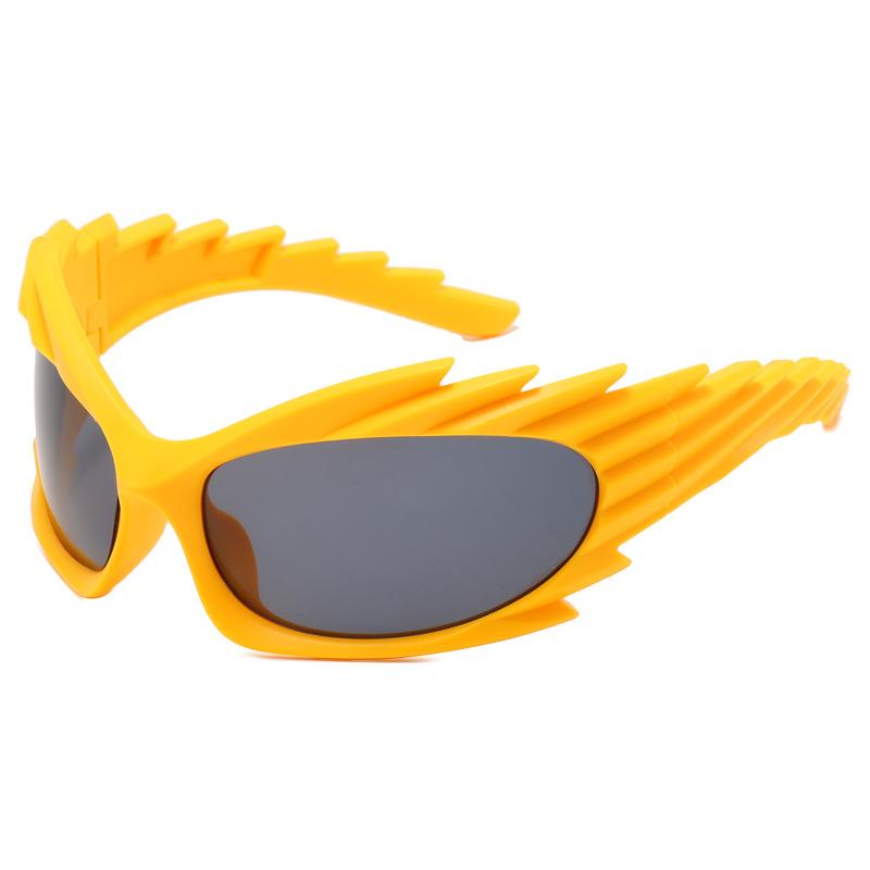 

New Hedgehog Sunglasses Funny Cycling Glasses Exaggerated Ball Sunglasses for Europe and US Market