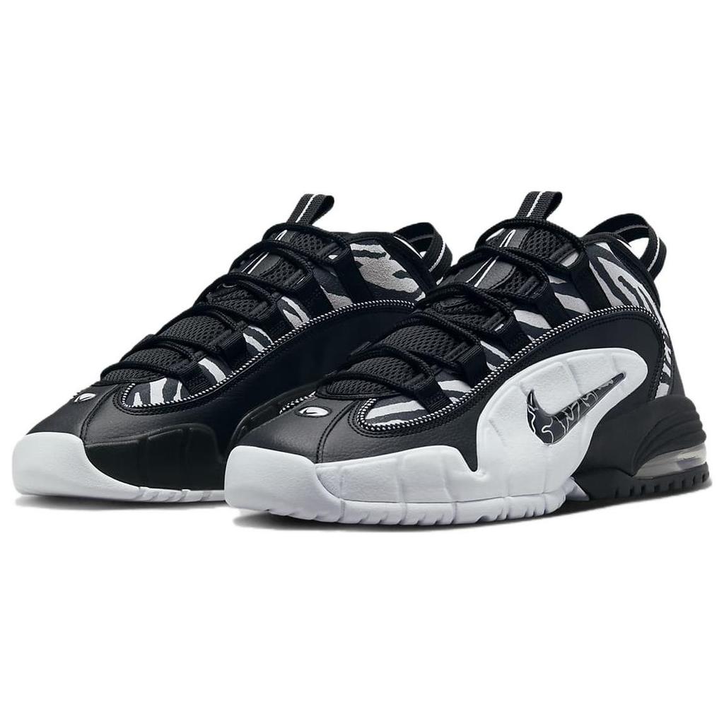Nike Air Max Penny 1 Tygrované pruhy Pánské tenisky Černá Vast-Grey Bílá FD0783-010