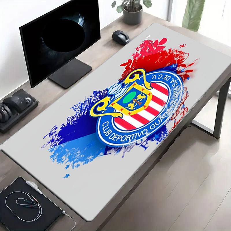 Club Deportivo Guadalajara Print Mouse Pad, Anti‑Slip Desktop keyboard Mat, for PC Laptop Gaming Working Daily Use, Cool Festival Surprise Gift