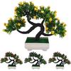 Artificial Flower Tree Plant Potted Bonsai Garden Party Desktop Furniture Decor