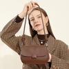 Spring Style Niche Light Luxury One Shoulder Crossbody Bag Temperament Douyin Retro Soft Leather