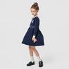PawinPaw Girls' 2025 A/W Cartoon Bear Knitted Dress
