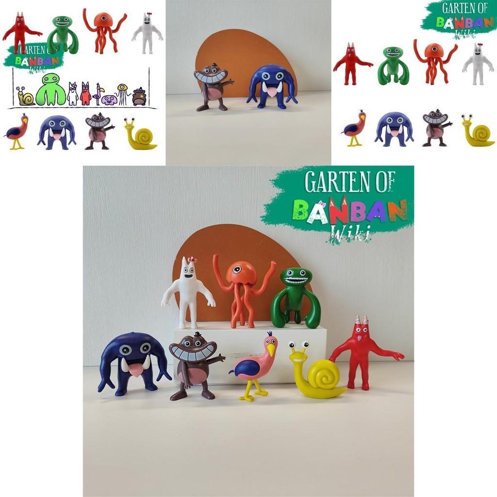 Colorful Garden Banban Pvc Figures Rainbow Monster Kindergarten Dolls