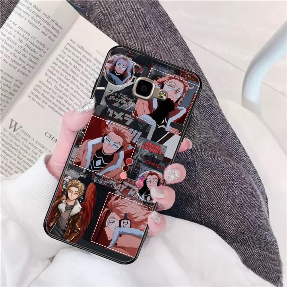 

Anime MHA Hawks BNHA Phone Case For Redmi 8 9 10 pocoX3 pro for Samsung Note 10 20 for Huawei Mate 20 30 40 50 lite Samsung Note 10