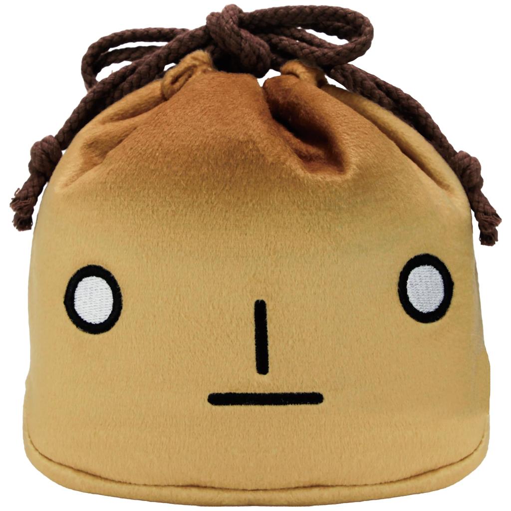 Plush face drawstring bag - Kogepan
