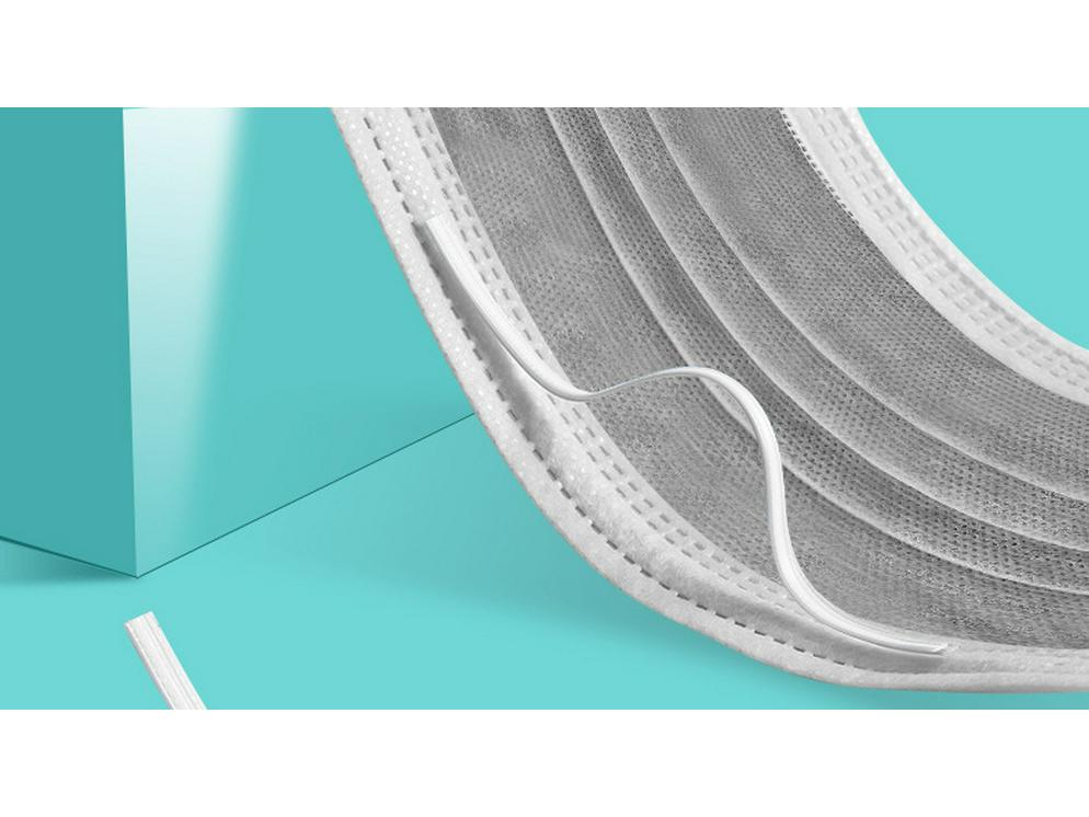 Gray Activated Carbon Disposable Dust Mask for Adults