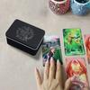 Tarot Card Case Holder, Tarot Card Holder Storage - Portable Tarot Organizer Storage Case Holder for Board Game Cards