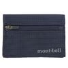 Montbell and Mini Compact Nylon Trail Wallet 1133248 Men's Women's Tri-fold Wallet, (Navy (DKNV)/Navy)