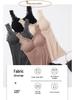 Women's Fleece-Lined Lace Camisole, Slim Fit Vest with Chest Pads.