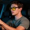 Night Driving Glasses for Men and Women - Polarized Night Vision Glasses, Anti-Glare Night Driving Glasses, Yellow Lenses