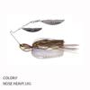 tassel 18G Walleye chatter Buzzbait spinner bait Beard fishing lure bass pike walleye