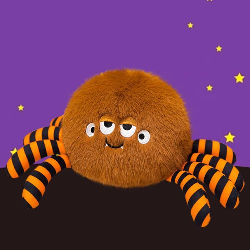 Pumpkin Spider Halloween Bat Plush Toy Stuffed Dolls Decorations Gifts Kids