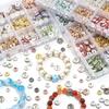 Rhinestones Rondelle Spacer Beads Delicate Rondelle Beads with Sparkling Crystals for Elegant Jewelry Creations