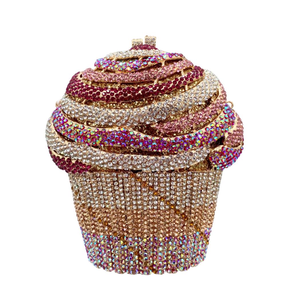 Nouveau Sac de Soirée Pochette Cristal Glace Diamant Rose/Or/Champagne Fête Mariage Sacs à Main Dame Formel Mariage Sacs à Main et Sacs