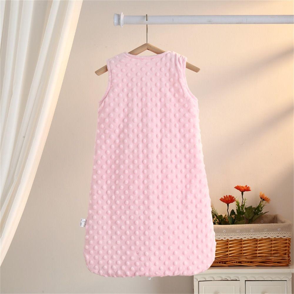 Two Way Zipper Newborn Sleeping Bag Bean Velvet Baby Sleep Blanket Unisex Baby