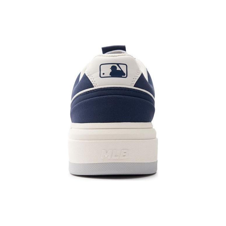 MLB Chunky Liner Casual Comfortable Slip-Resistant Durable Low-Top Sneakers Unisex sneakers White Blue 3ASXCLS3N-09NYS