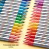 True Color Double-Ended Glitter Marker Pen, Soft Tip, Non-Bleeding, Acrylic for Art Class & Hand-Painted Newspaper.