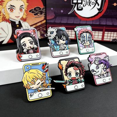 Anime - Set da 6 Pezzi Spille Cosplay Spillette Personaggi Carini Spille per Vestiti Zaino Revers Gioielli Accessori Regali Per Bambini Adulti Regalo di Compleanno per Bambini