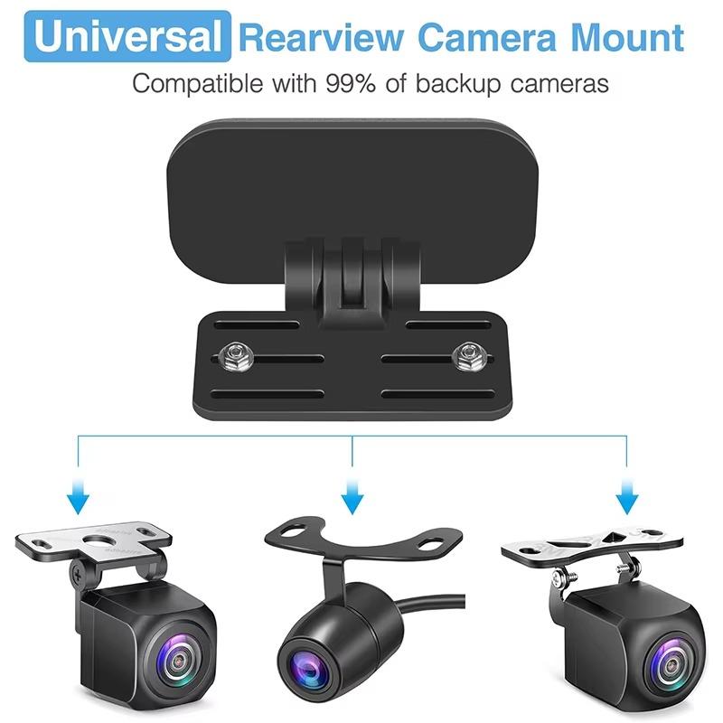 1-10Sets Car Rear View Camera Bracket Dash Mirror Mount Holder for Backup Reverse Cameras Automobile Dashboard Rearview Support