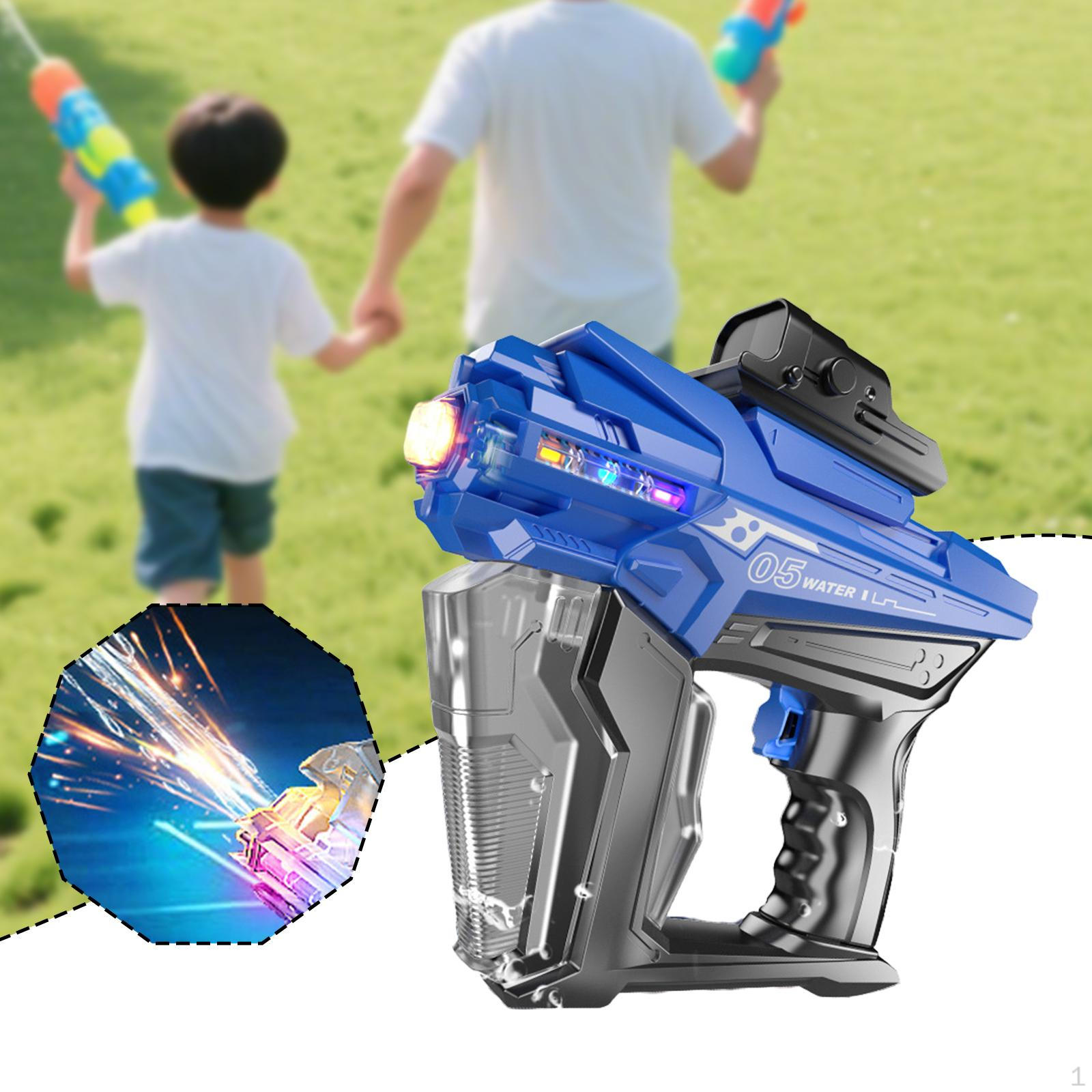 

Электрический водяной пистолет для детей, портативный сувенир для вечеринки, игрушка-спрей, перезаряжаемый через USB