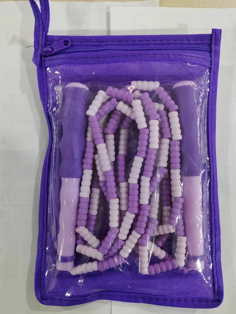 Adjustable Bamboo Jump Rope for Kids - Primary School & Kindergarten Beginner Special