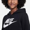 New Nike Sweatshirt Sportswear Club Fleece Black Kids' FD2990-010