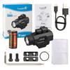 Trustfire Mini Pistol LED Flashlights 1050Lumens Quick Release 2 In 1 IP65 Rechargeable Tactical Torch for Glock