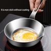 Space Saving Small Stainless Steel Skillets For Butter Melting Miniature Saucepan with Spout Ergonomic Handle Cookware