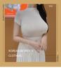 Dongdaemun Sexy Semi-Sheer Tight-Fit Short-Sleeve T-Shirt