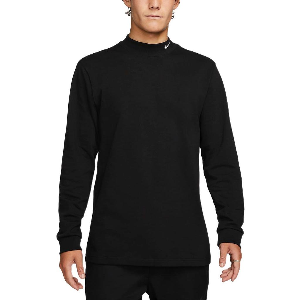 Nike AS M NL LS MOCK NECK SHIRT 'Black White' Men's DX5869-010