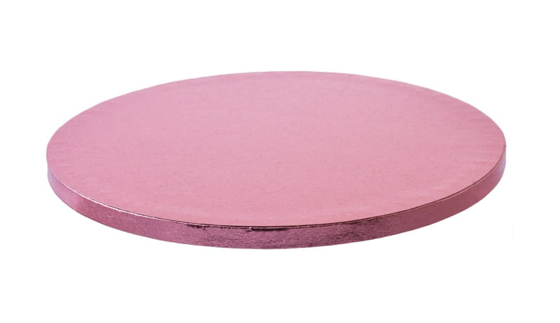Podkład Pod Tort Okrągły Różowe Złoto Gruby 25X1,2 Cm