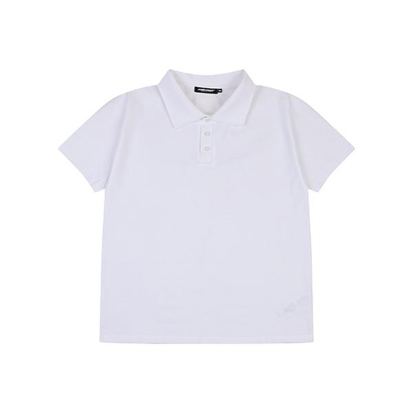 Jambangi Men S Collared Muscle Short Sleeve Bo2Wts417-Iv Ivory/105