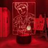 SCSYV 3D Night Light Anime Illusion Attack On Titan Jean Kirstein Light for Bedroom Decoration Kids Gift Attack On Titan LED Night Light Lamp Led Nigh