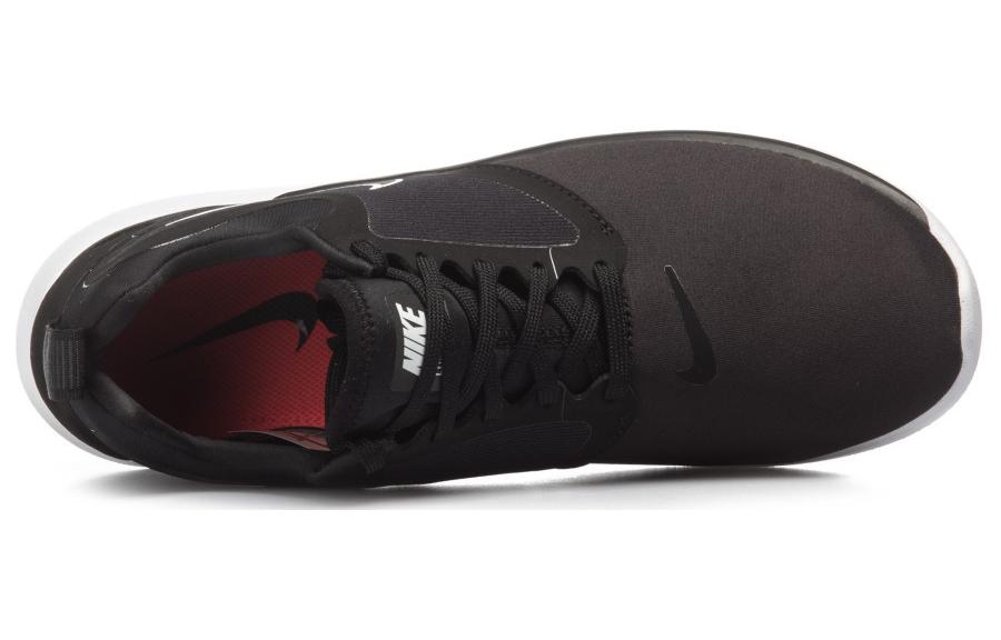 Nike Lunarsolo Cushioning Breathable Cushioning Breathable Low top Running Shoes Men's Black White AA4079-001