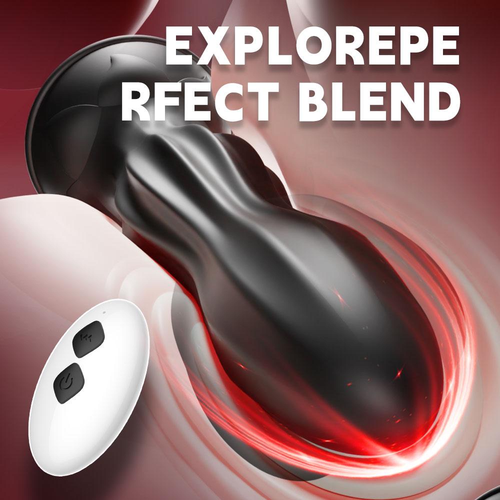 Telescopic Vibrating Butt Plug Anal Vibrator Wireless Remote Sex Toys for Women Ass Anal Dildo Prostate Massager Buttplug