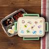 120PCS Encouraged Stickers Pun Homophonic Terrier Cartoon Fruit Cute Animal Kindergarten Enlightenment Kids Stickers