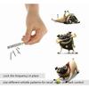 4pcs Ultrasonic Dog Whistle, High Frequency Dog Whistle, Adjustable Ultrasonic Whistle for Training, Barking, Sitting and Recalling Dogs