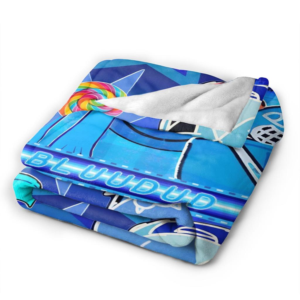 Bluudude Gubby Přikrývka na postel Forsaken Game Teplá plyšová deka na gauč Cestování Flanelové přehozy Přehozy na postel