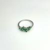 Silver Ring with Natural Emerald 0.765ct (2111504) 1.96 Gr. 925 Samples