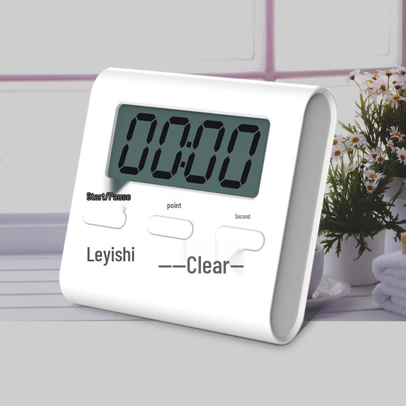 Chinese/English Version Portable Kitchen Timer with Alarm for Baking and Countdown Chinese Version