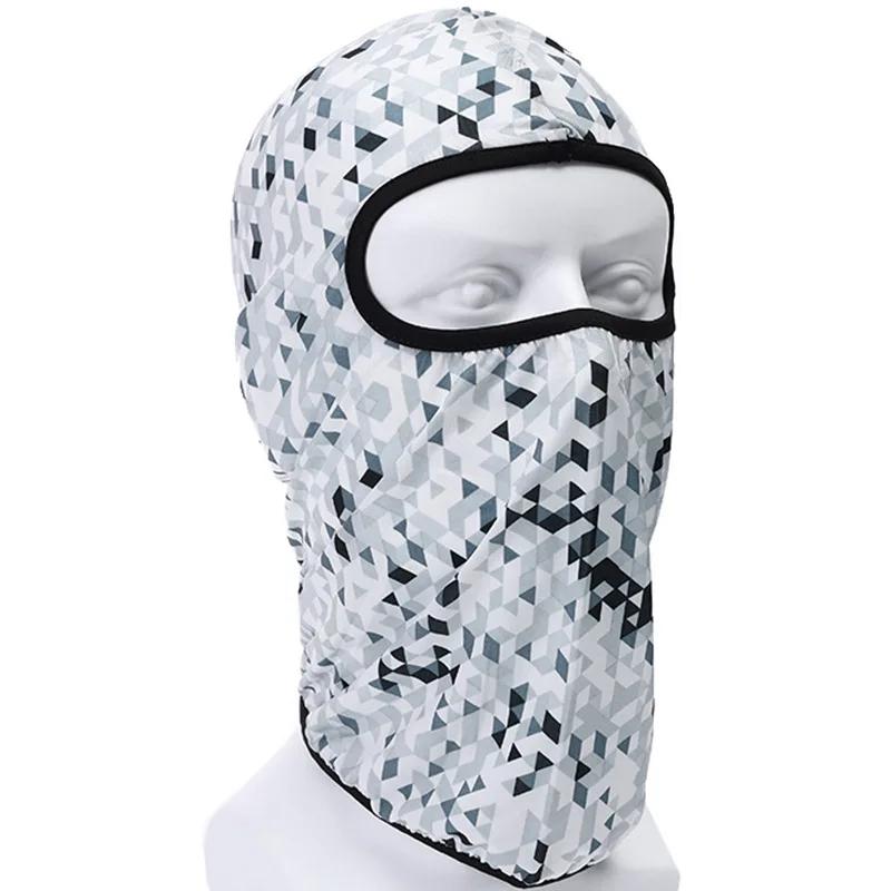 Camouflage Balaclava Full Face Cycling Mask Quick Dry Outdoor Road Bike Helmet Scarves Liner Caps Mtb Cycling Uv Protection Cap