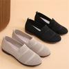 Women Slip On Casual Shoes Breathable Mesh Loafers Lightweight Wide Fit Flat Comfort Walking Shoes for Everyday Wear